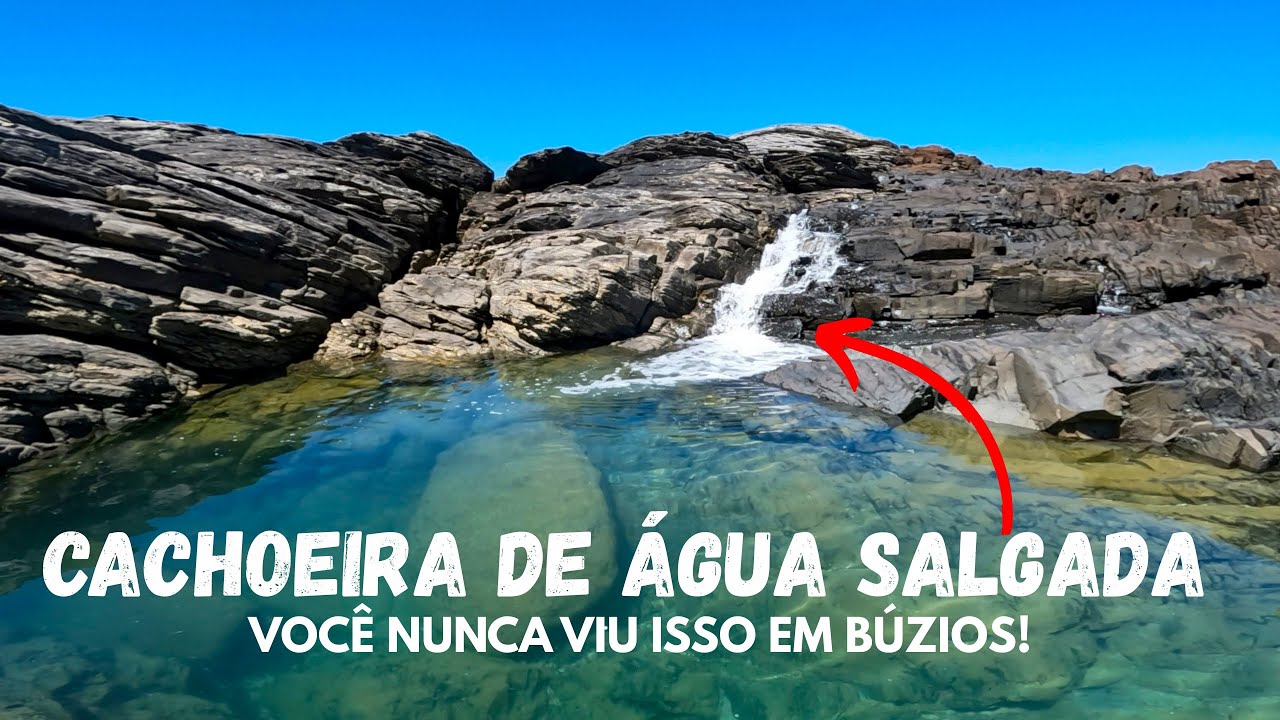 Mistério e beleza em Búzios! A incrível Cachoeira de Água Salgada 🌊