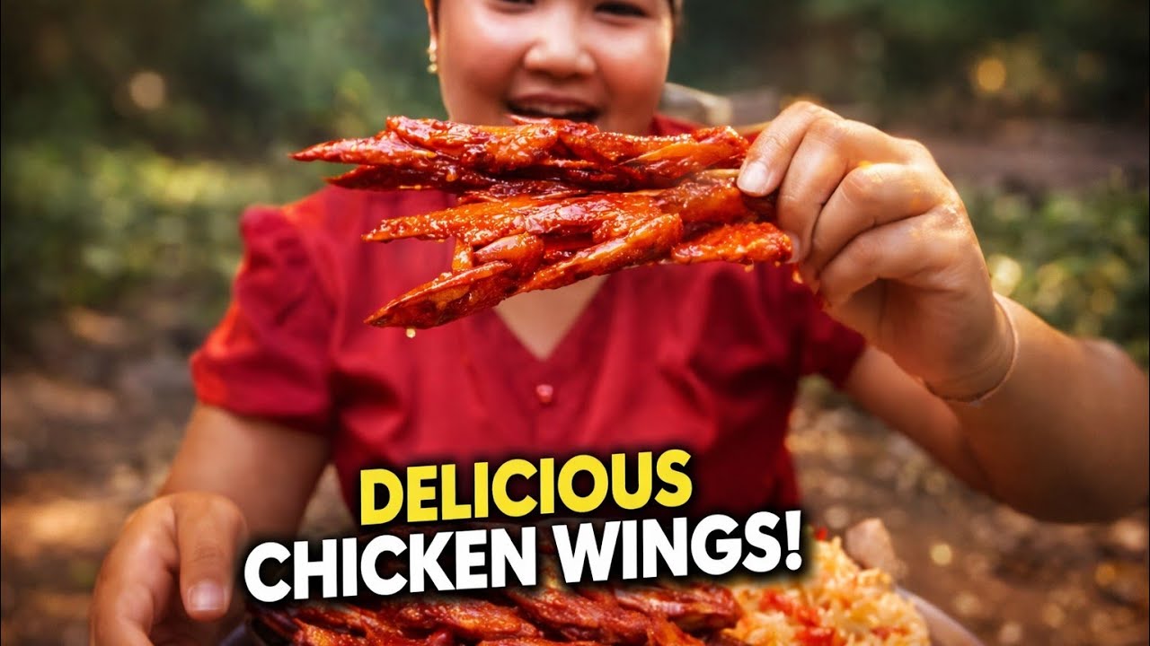 100 HARCORE TANDOORI WINGS! 🔥 Village Spice Oven FEAST | Massive Outdoor Chicken BBQ