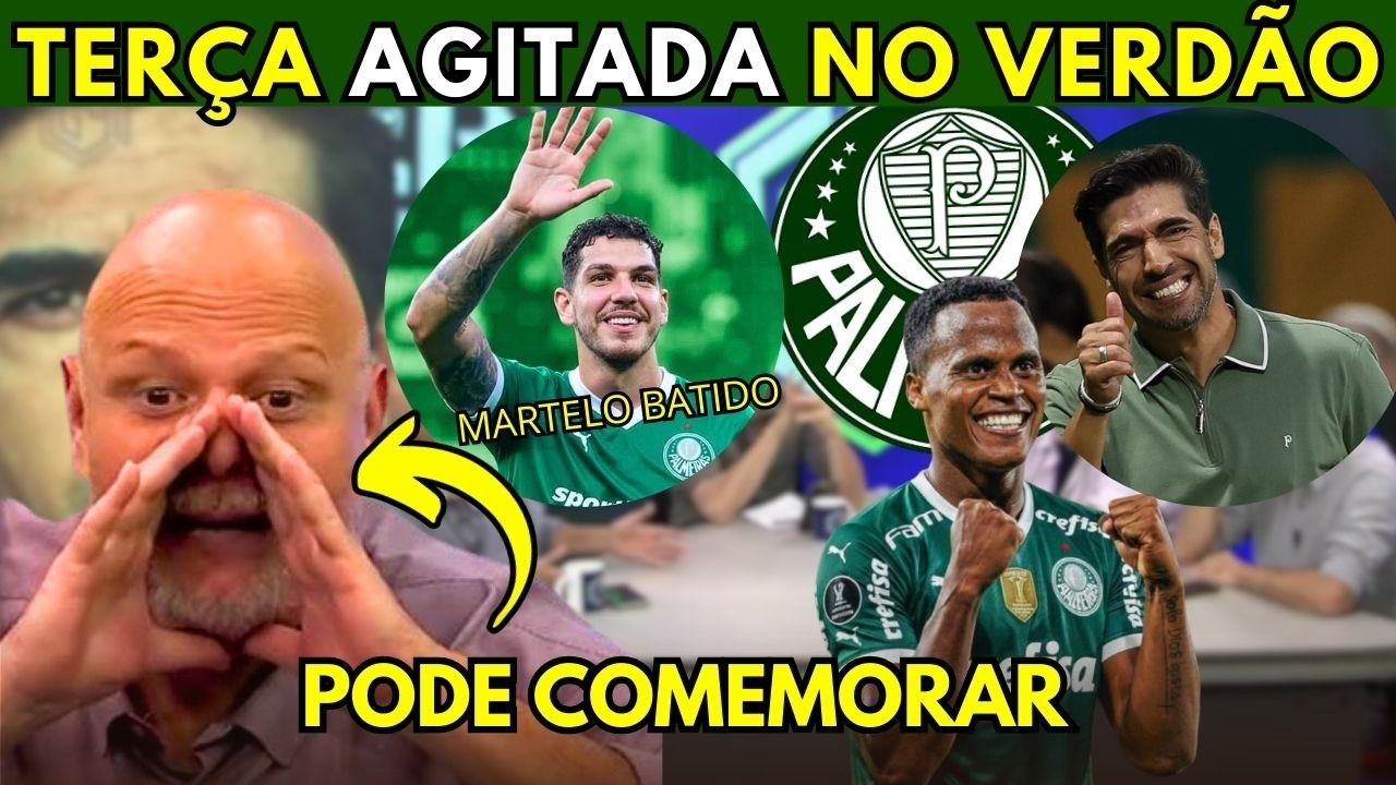 🤯SAIU AGORA! NINO NO VERDÃO? MASSINI RASGOU O VERBO! ATUALIZAÇÃO DO MERCADO DA BOLA DO PALMEIRAS