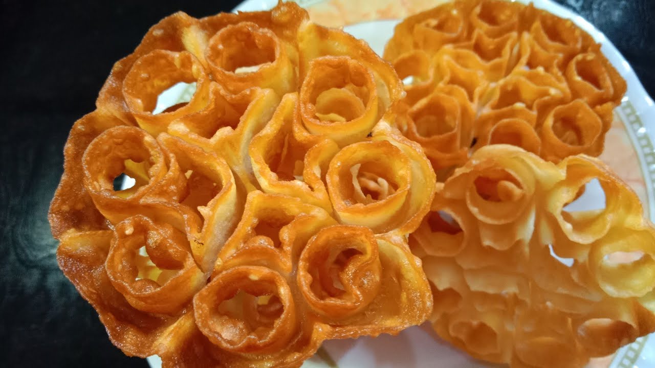 How to make Rose cookies| easy Rose cookies for snacks| more crispy| cook with shabina