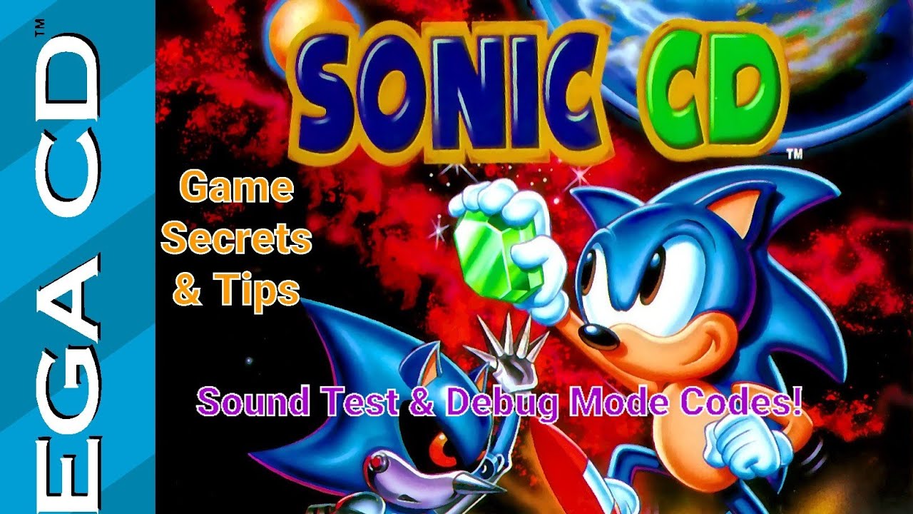 Sonic CD-Game Secrets & Tips (Sound Test & Debug Mode Codes)