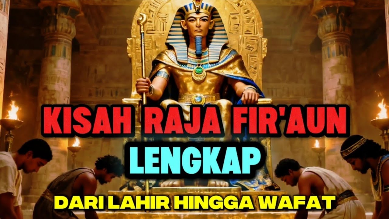 KISAH RAJA FIR'AUN LENGKAP: Lahir dalam Kemewahan, Tenggelam dalam Kehinaan