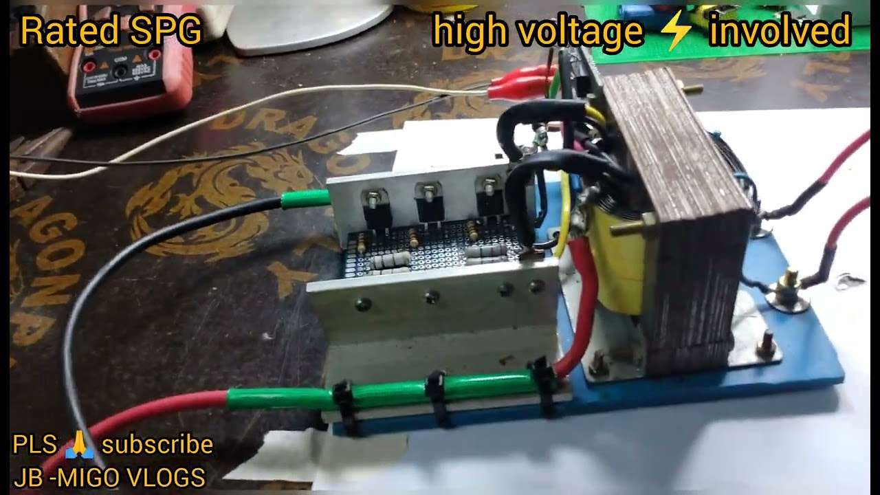 DIY mosfet PAC Type with polarity reverse and diagram #diy #fishing #stunner #polarity #reverse