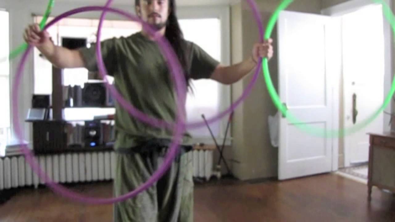 Mike Hayataka Workshop Demo - Two Hoops, One Hand - Four Hoops, Two Arms