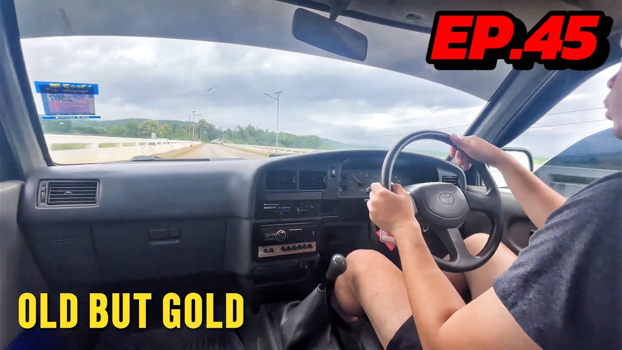 EP.45 | 1992 TOYOTA HILUX MIGHTY-X 2.4 M/T | Old but gold 👑 - POV Drive[1080p60]