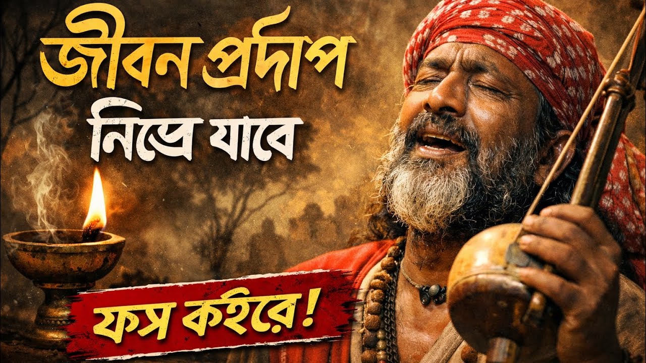 জীবন প্রদীপ নিভে যাবে | আধ্যাত্মিক বাউল গান | Baul Folk Spiritual Song 2026