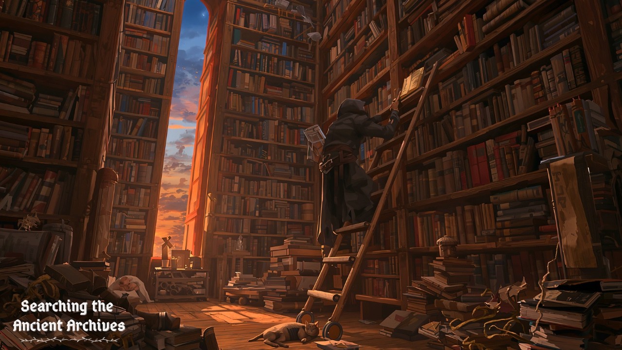 Searching the Ancient Archives | Ambient Music for Studying & Reading
