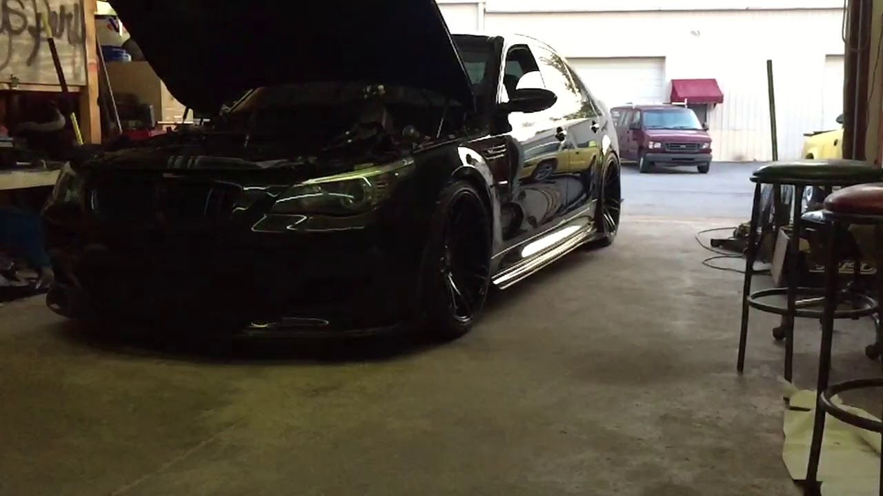 E60 M5 full custom lip kit all round
