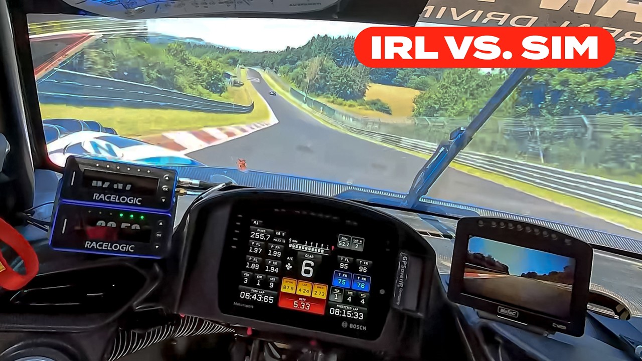 Нордшляйфе в реальной жизни против iRacing на Ferrari 296 GT3