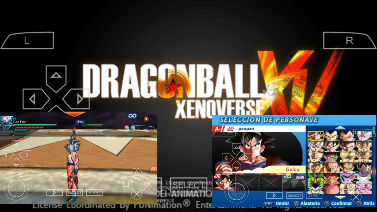 تحميل لعبة DRAGON BALL XENOVERSE MODللاجهزه الضعيف