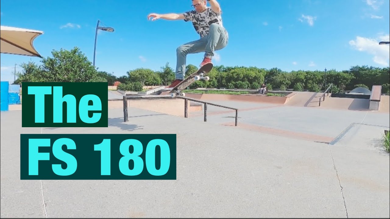 How to Frontside (FS) 180 - Beginner Skate Trick Tutorial