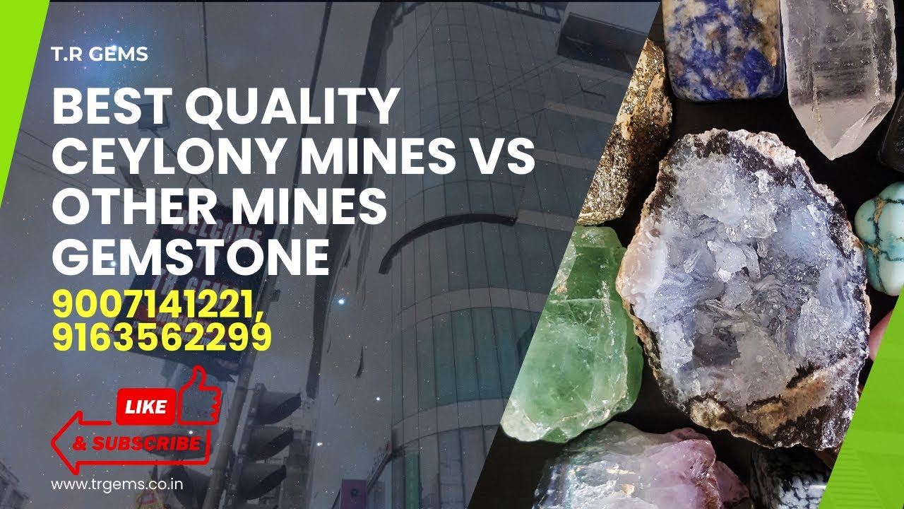 Price List Of Ceylony Mines Vs Other Mines Gemstones, Best Gemstone Store in Kolkata, T. R Gems,