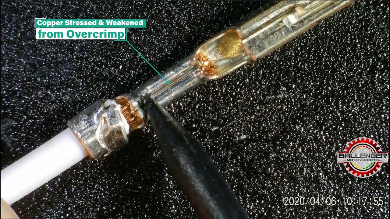Molex MX150L Overcrimp Failure Analysis