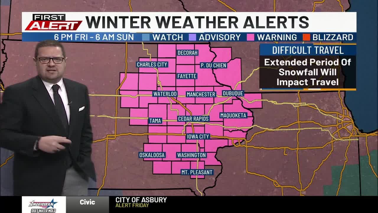 First Alert Forecast: Friday Morning, November 28th
