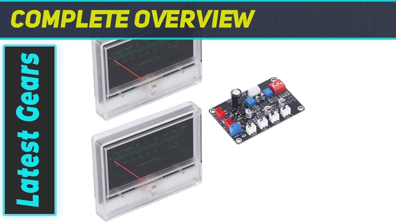 Enhance Your Audio Setup with this VU Meter Kit!