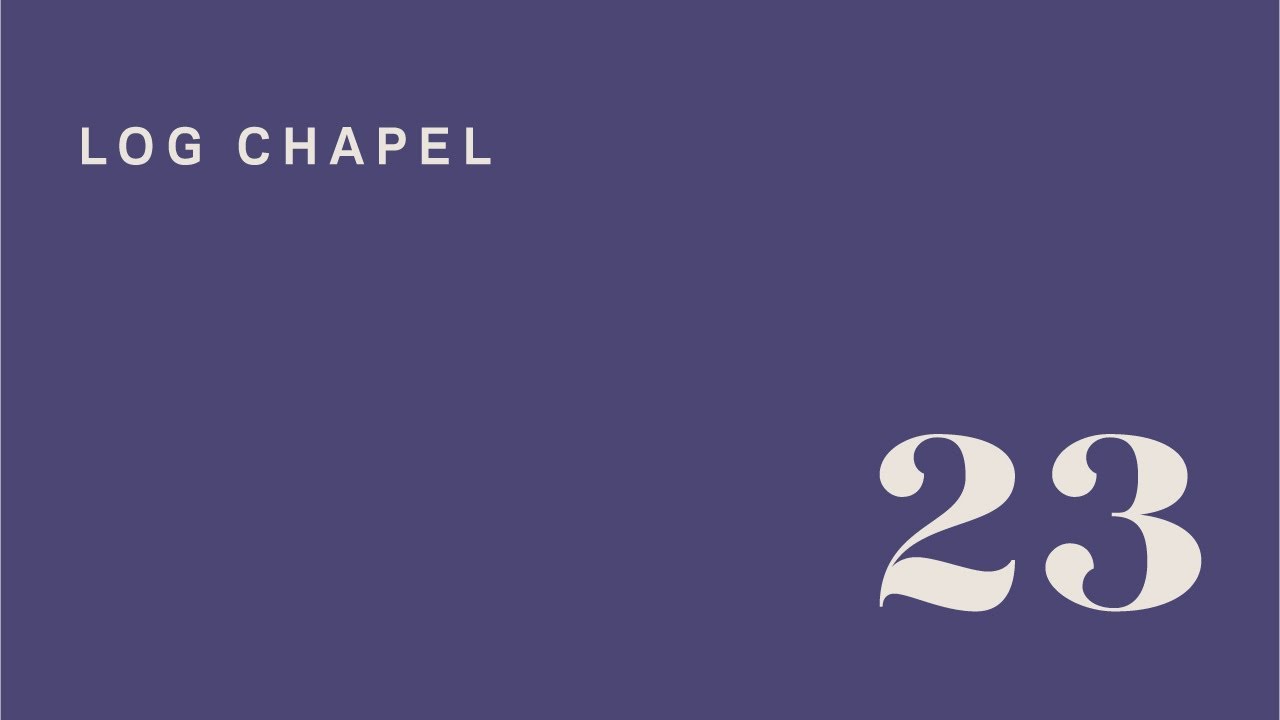 Sacred Places of Notre Dame: Log Chapel