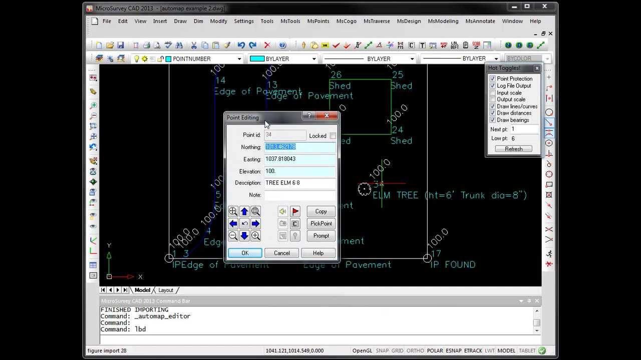 MicroSurvey embeddedCAD - AutoMAP