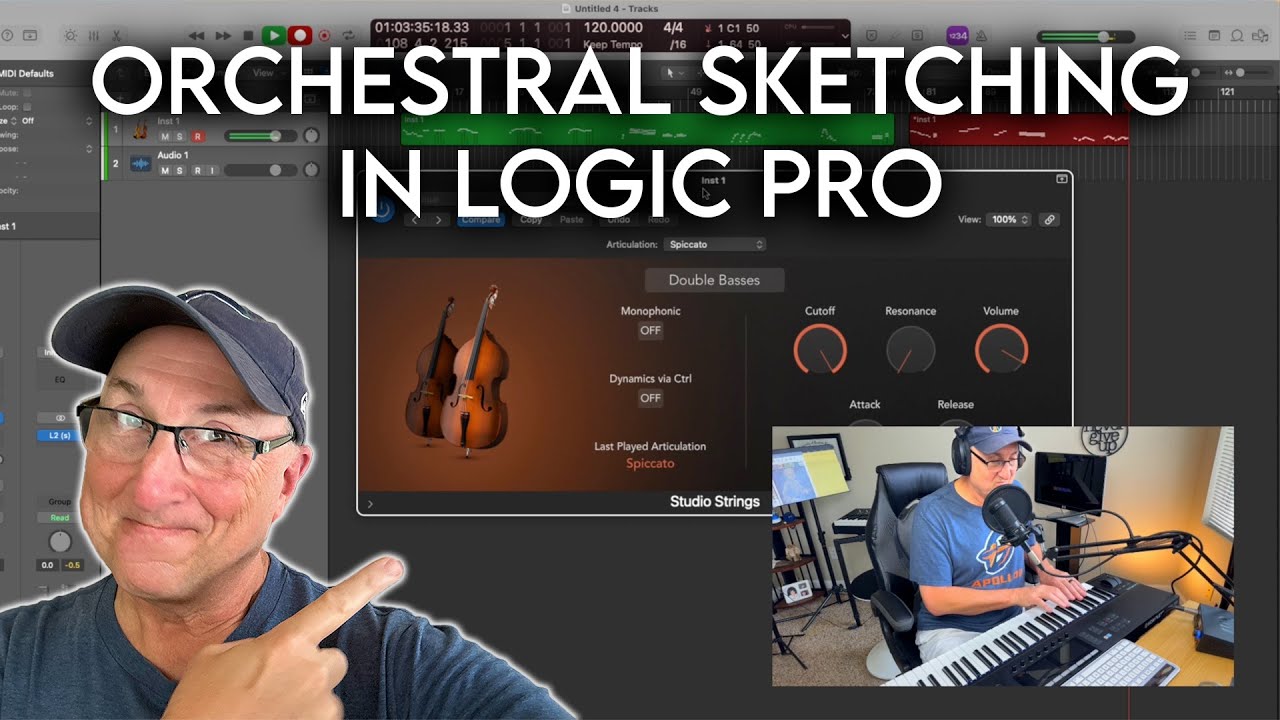LOGIC PRO Orchestral Sketching 🎹🎻 | The Secret Sauce Revealed!