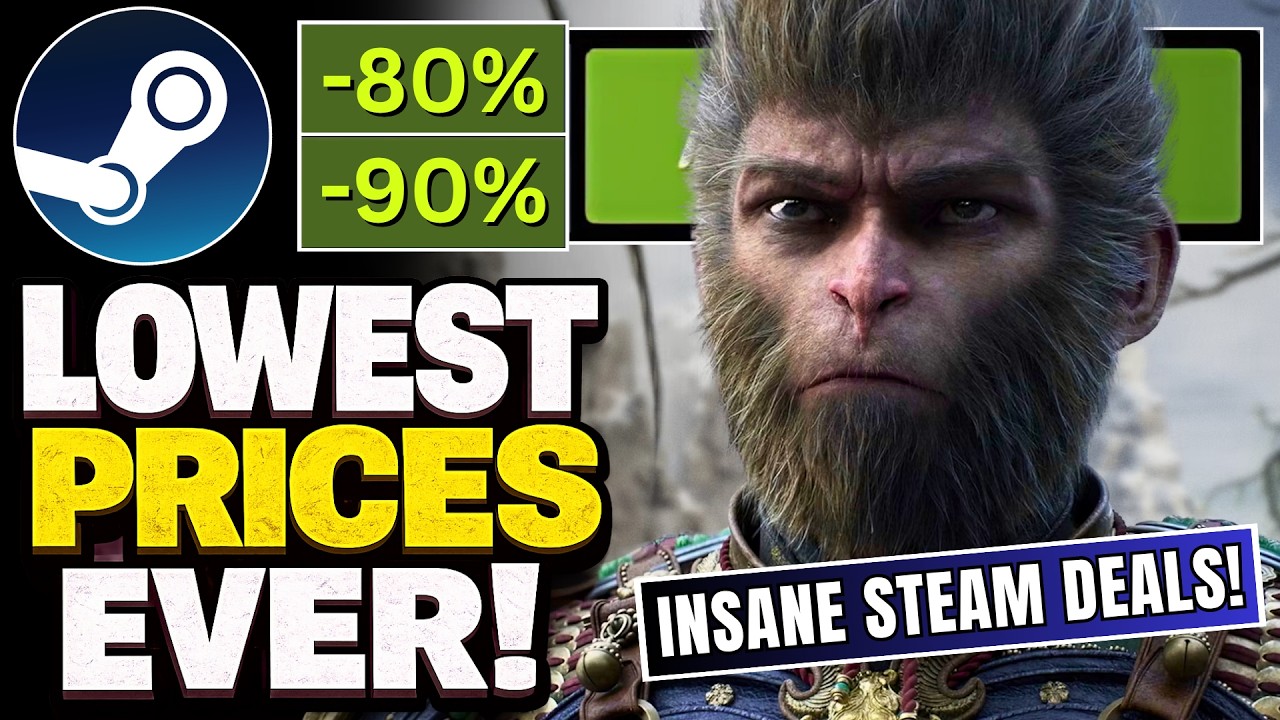 В Steam просто БЕШЕНЫЕ скидки на игры! (до 90%)