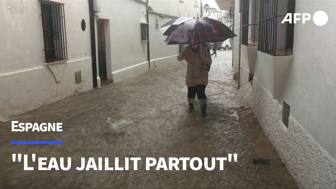 Des inondations frappent le sud de l’Espagne après le passage de Leonardo | AFP