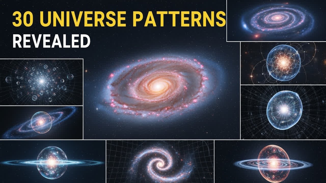30 Theories: Decoding the Universe's Hidden Patterns and Their Mysteries