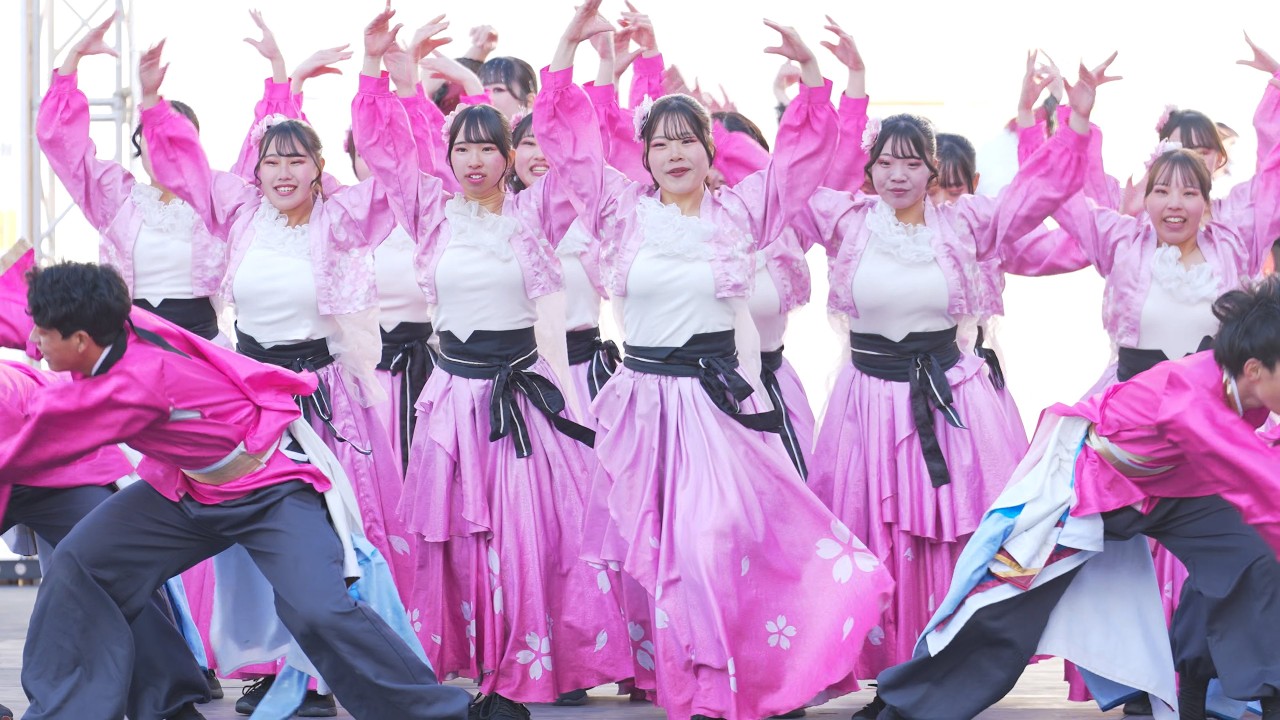 [4K] 常笑 2回目　虹彩よさこい(虹よさ) 2026 松菱跡地メイン会場 (中央)