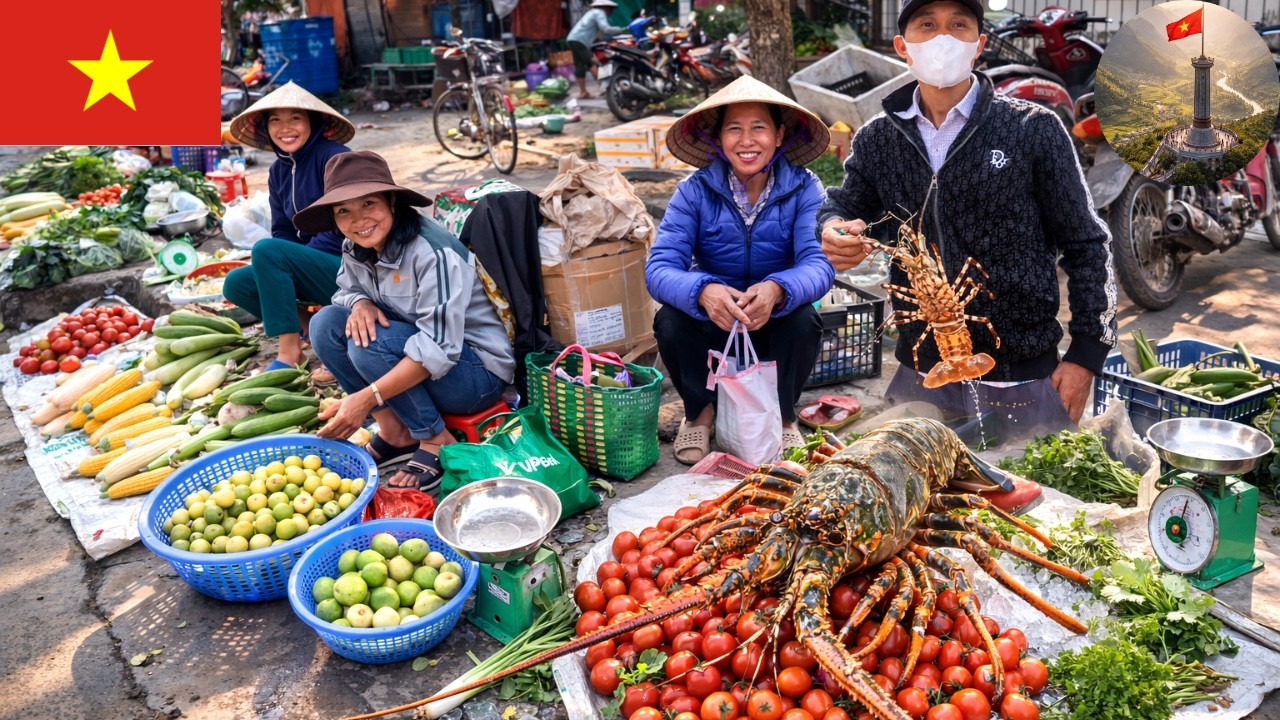 Exploring a Traditional Market in Hai Duong: Calm & Authentic Vietnam