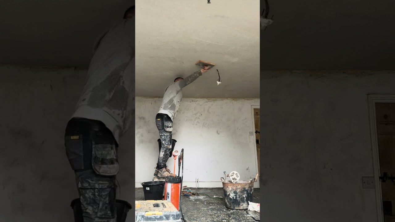 Consolidating a lime skim coat on grade 2 listed building in Mobberley 