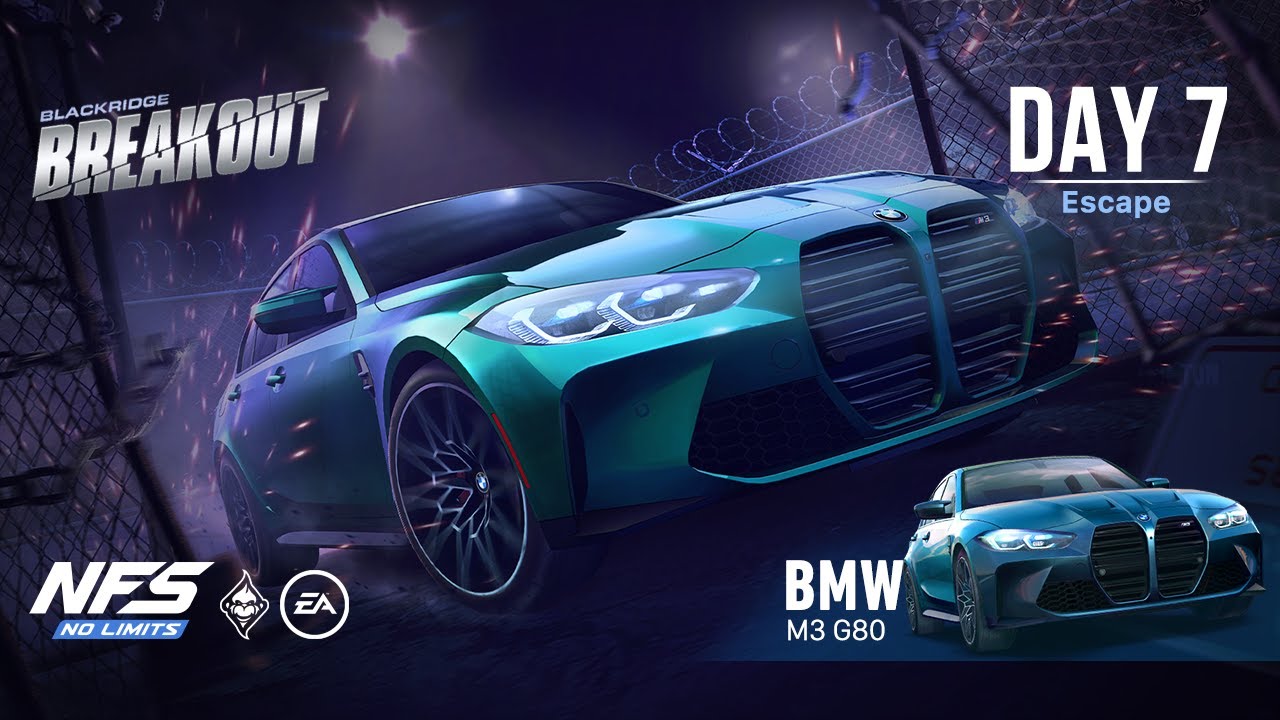 Need For Speed: No Limits | 2021 BMW M3 G80 (Blackridge Breakout - Day 7 | Escape)
