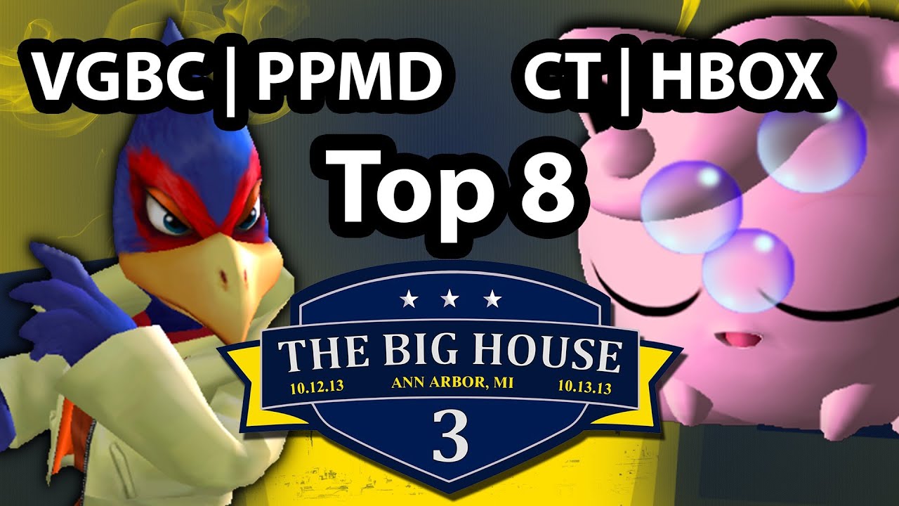 The Big House 3 - PPMD (Falco) Vs. Hungrybox (Jigglypuff) - Losers Finals - SSBM