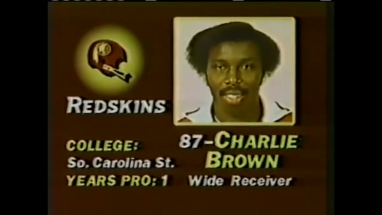 1982 week 11 Washington Redskins at New York Giants