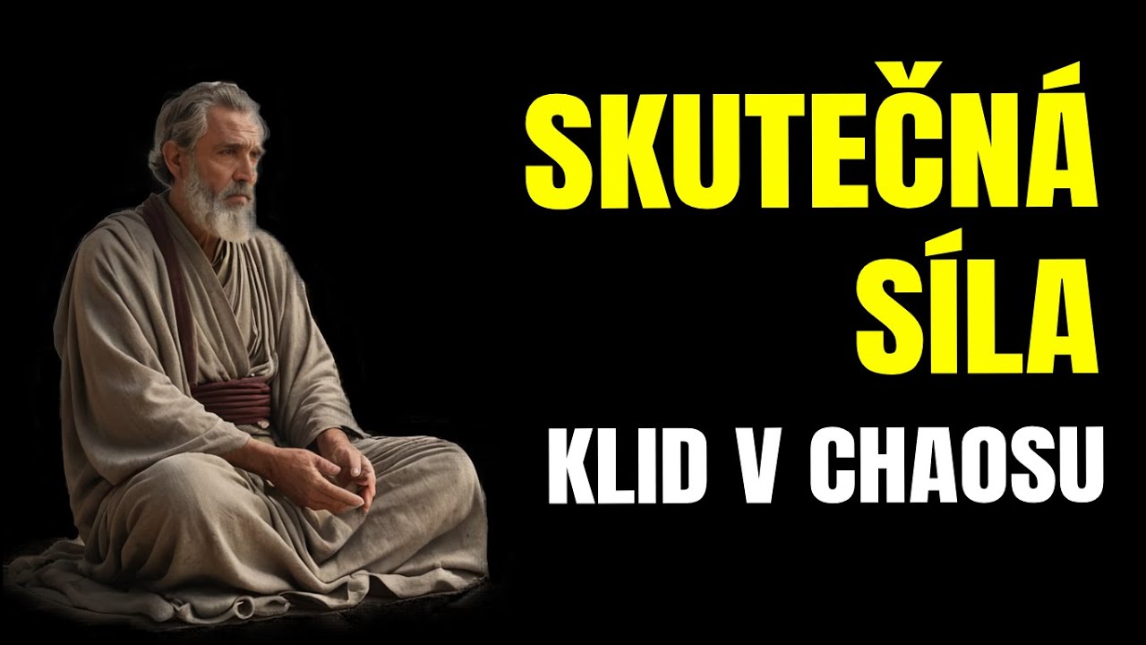 Jak budovat psychickou odolnost podle stoiků | Klid uprostřed chaosu
