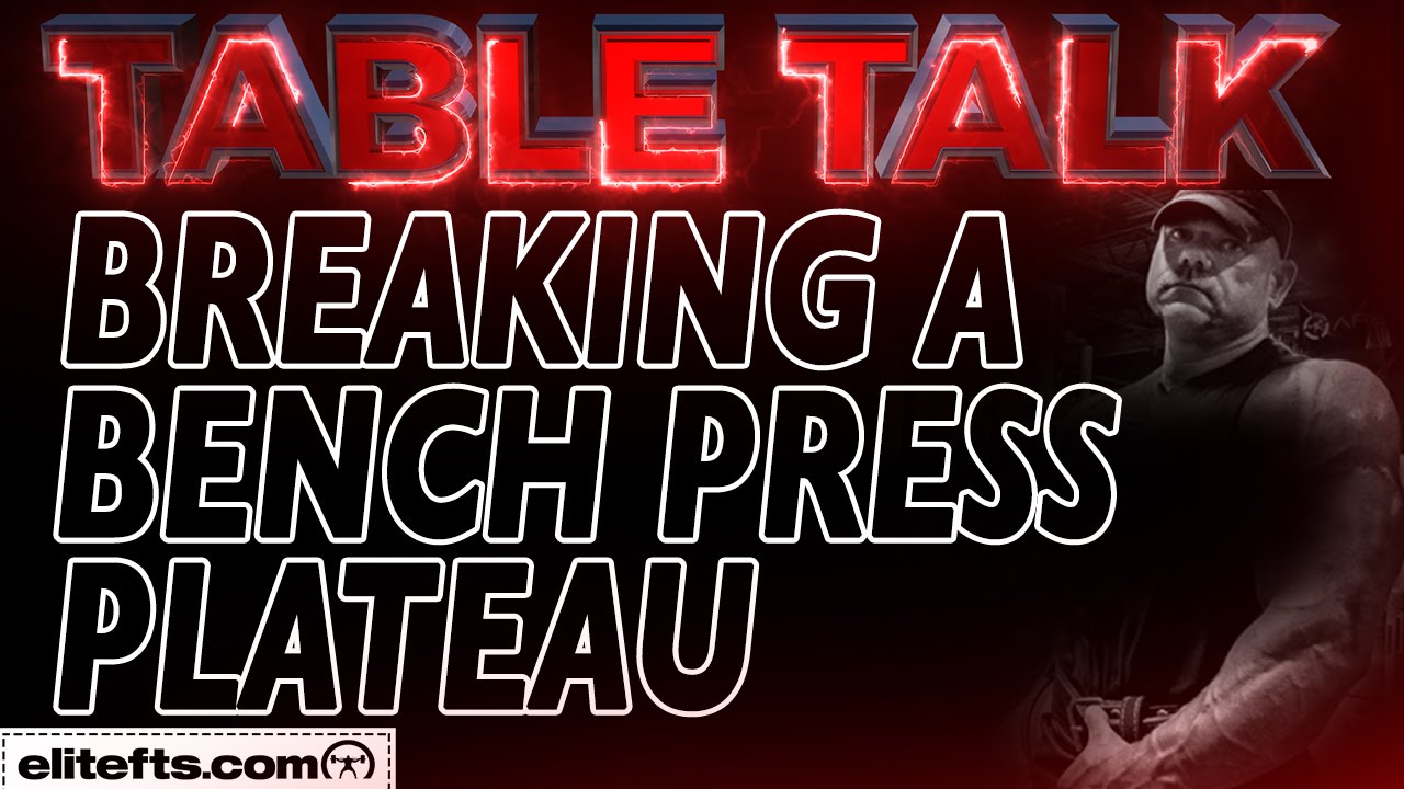 Training Tips for Breaking a Bench Press Plateau - elitefts.com