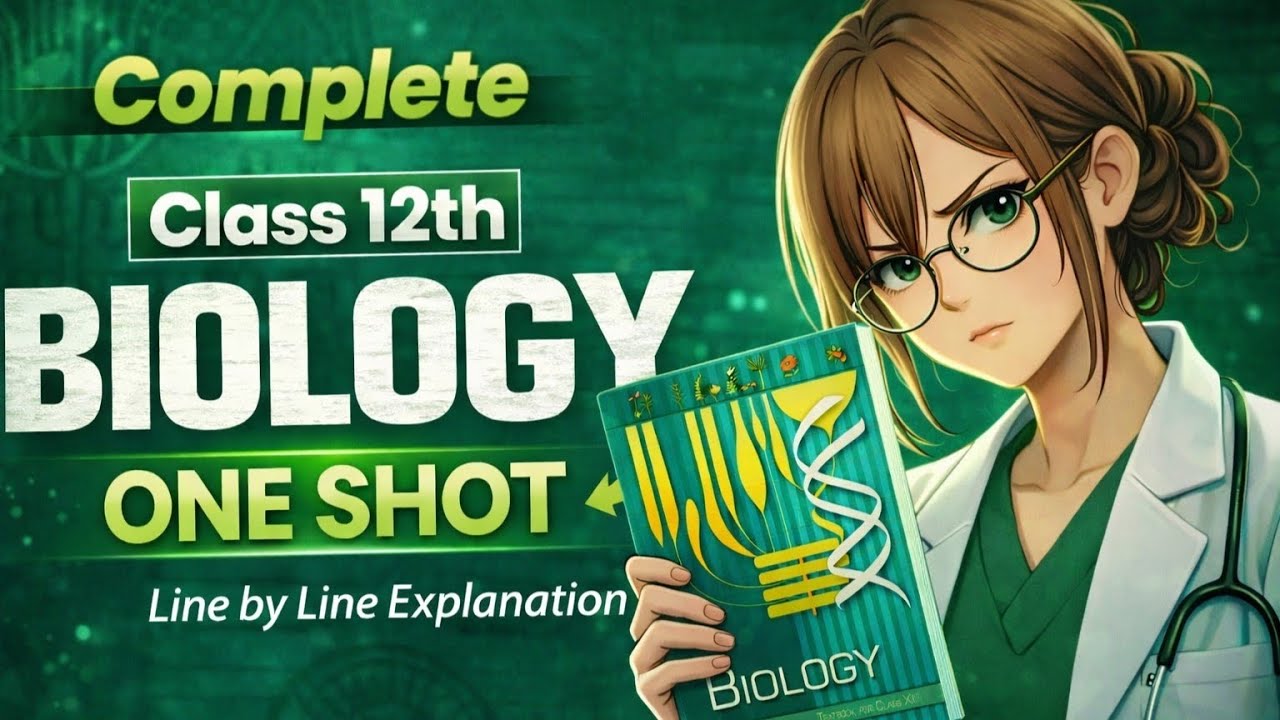 Complete class 12 Biology in one shot 🔥| Revision| NEET 2026 | CUET 2026| re-neet 