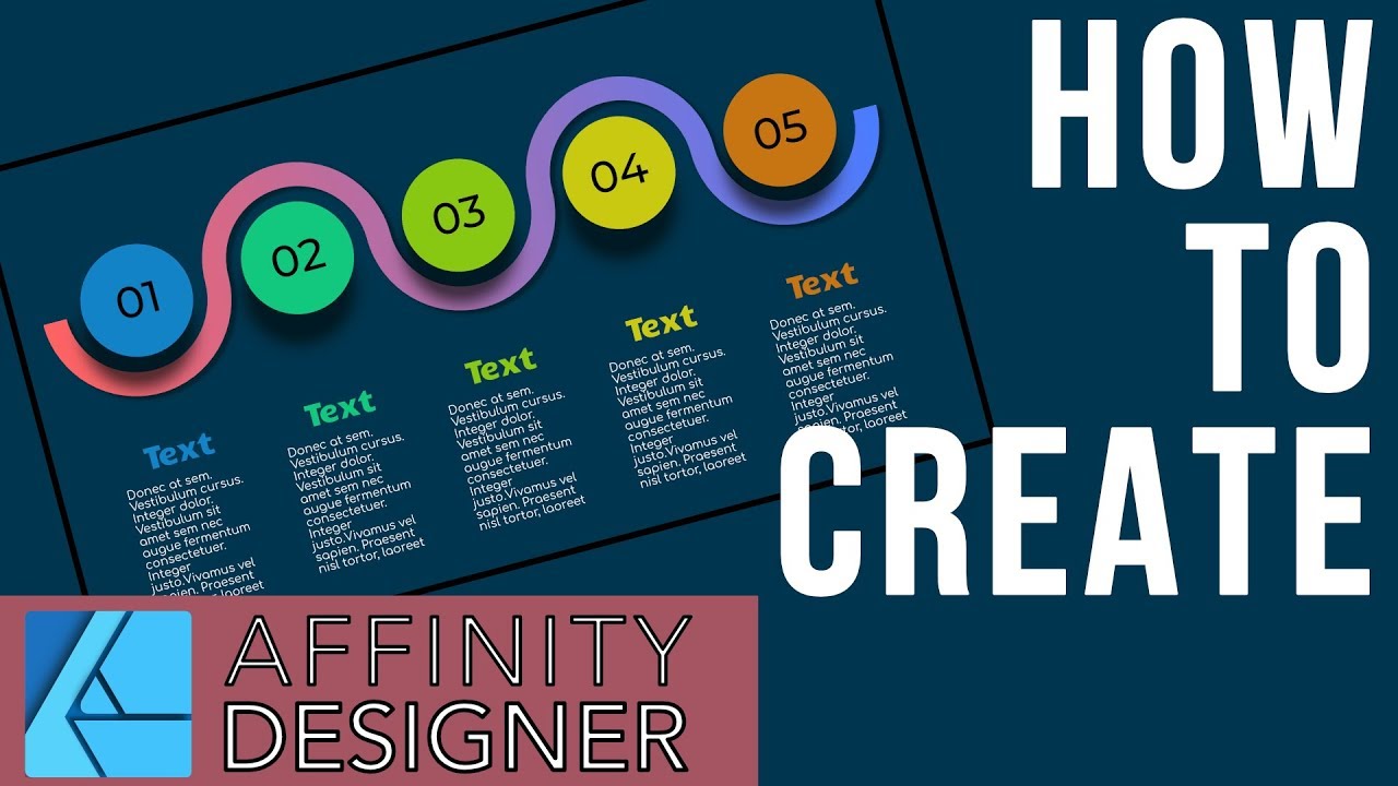 How to Create a Eye catching Info-graphic in Affinity Designer