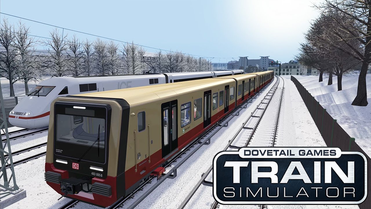 Winterliche SBahn nach Pankow - Hals und Schienenbruch Teil 1 / Train Simulator