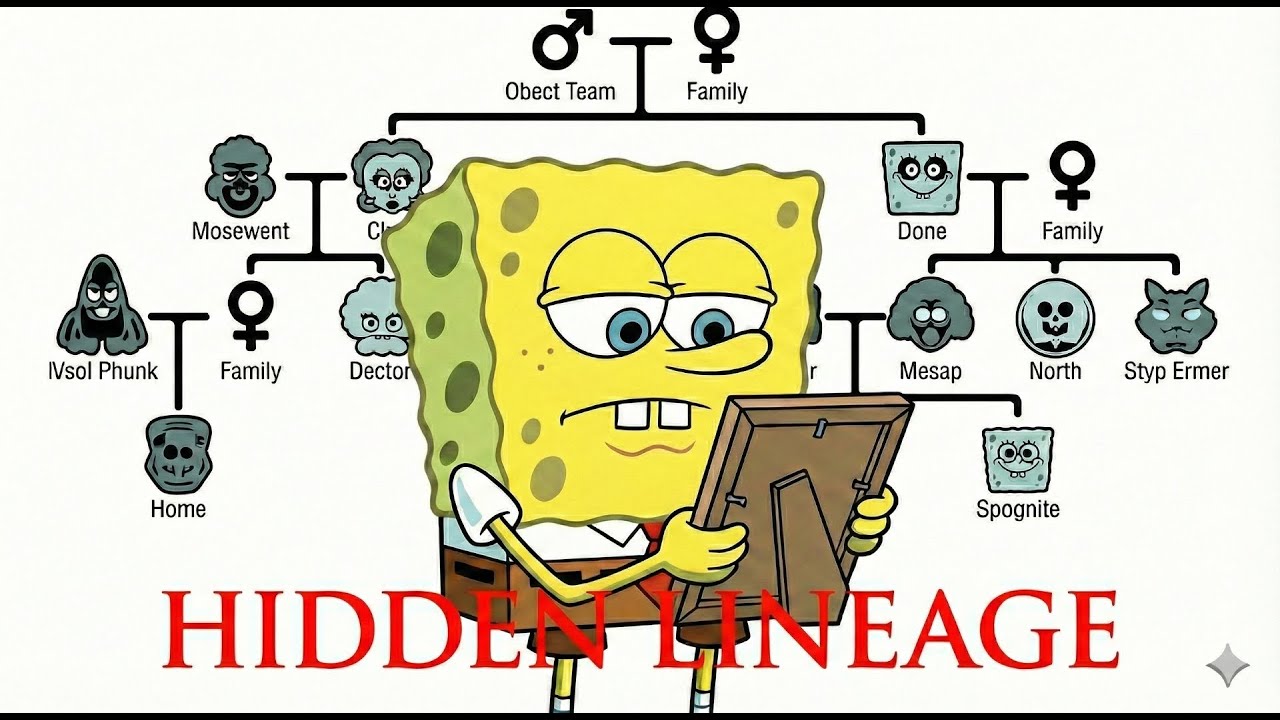 The TRUTH Behind SpongeBob's Happiness | Dark Family History!!