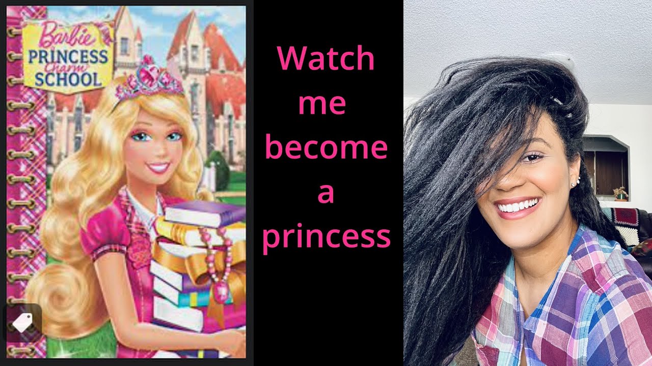HAIR & MAKEUP of Barbie: Princess Charm School Movie (Blair Willows)