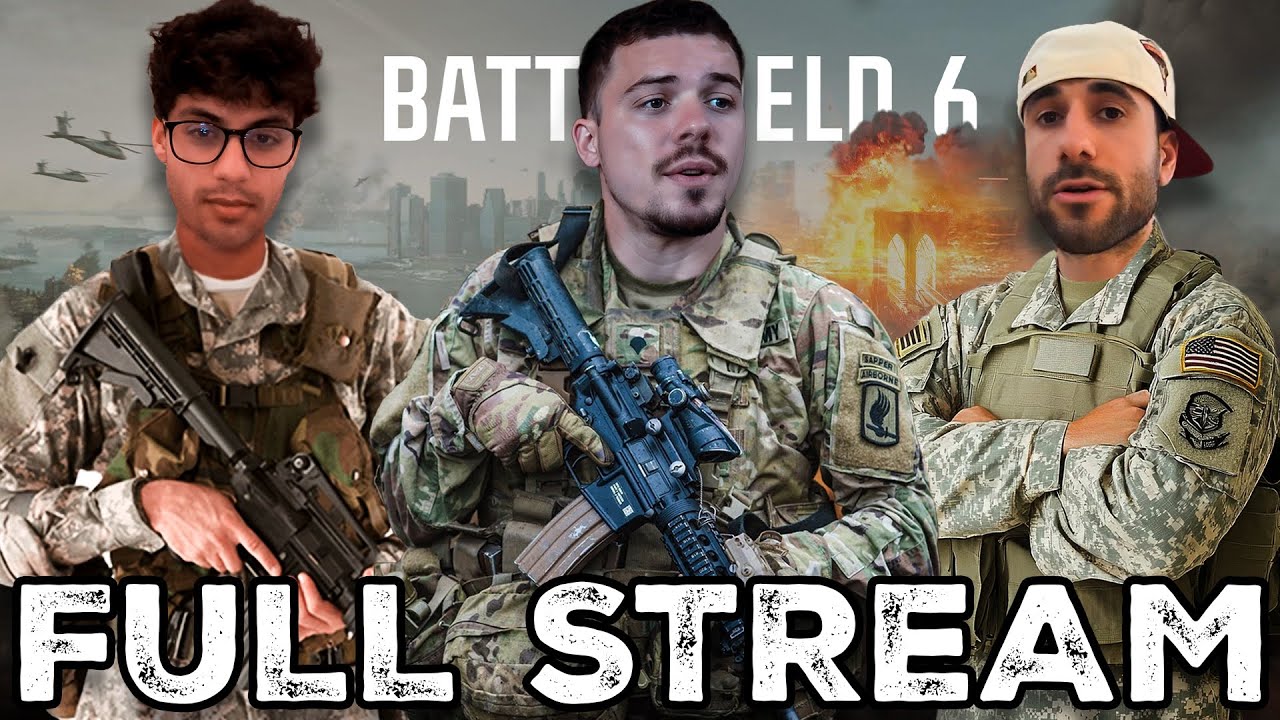 (31 JULY 2025)🔴 BATTLEFIELD 6 REVEAL EVENT w／ RON, KAYSAN AND ZOOMAA 🔴 THIS IS FAZE CLAN 🔴 #ad