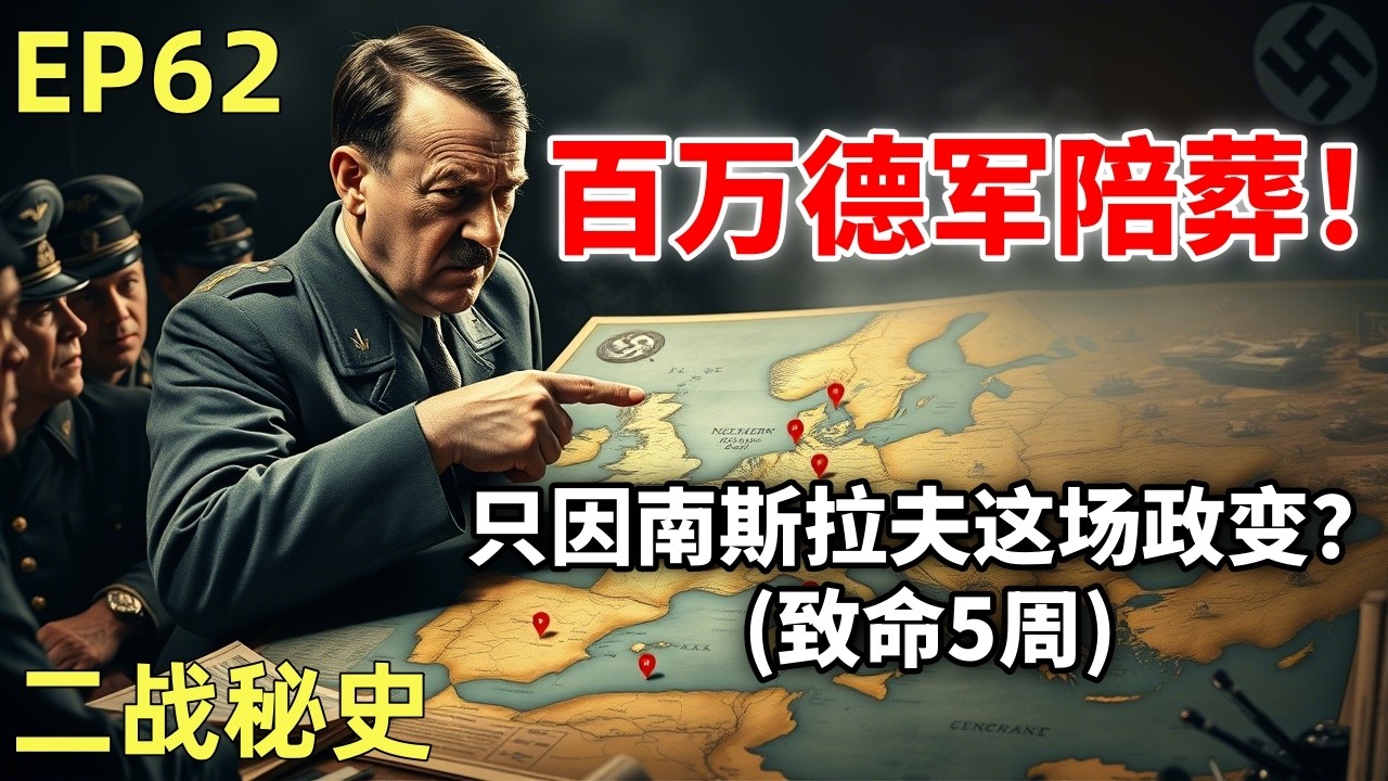 [EP62]《二战秘史》：南斯拉夫政变逆转乾坤？5周延误葬送希特勒百万雄师！