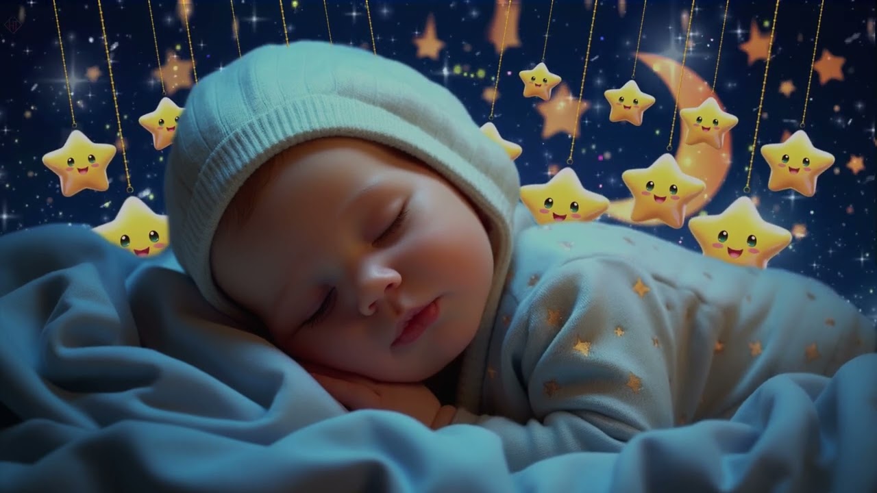 Baby Falls Asleep Fast 💤 Baby Sleep Magic with Mozart & Brahms Lullabies