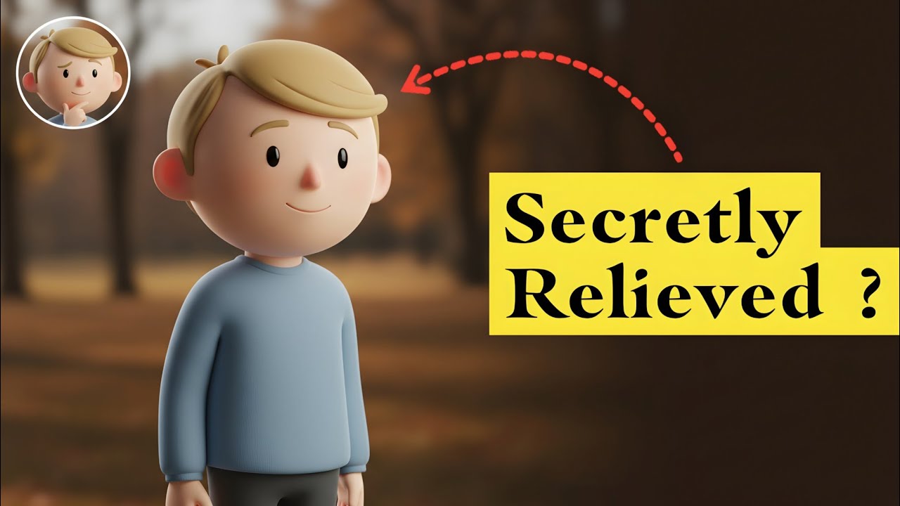 Why You Feel Relief When Plans Get Canceled...?