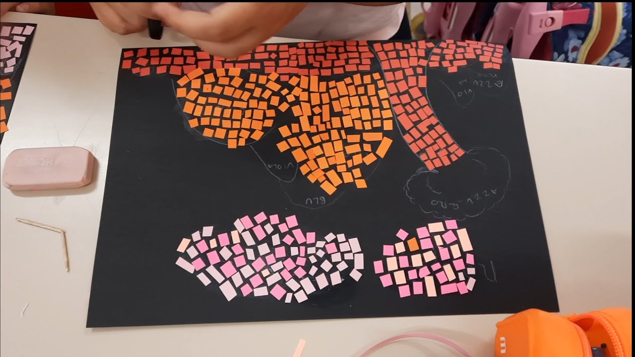 PICCOLI MOSAICISTI AL LAVORO