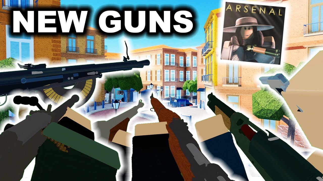 6 NEW GUNS, SKINS, GAMEMODE UPDATE | ARSENAL ROBLOX