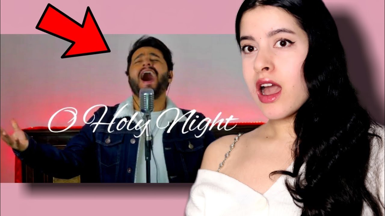 Gabriel Henrique O Holy Night - Singer REACTION | Gabriel Henrique Reaction | Rubishaa