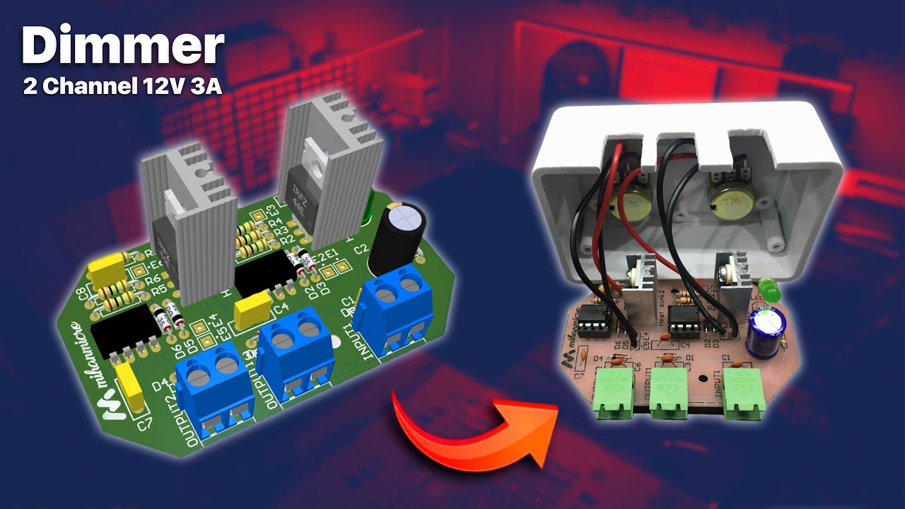Day in the life of a Junior Electronics Engineer - What I do day to day - Dimmer Project