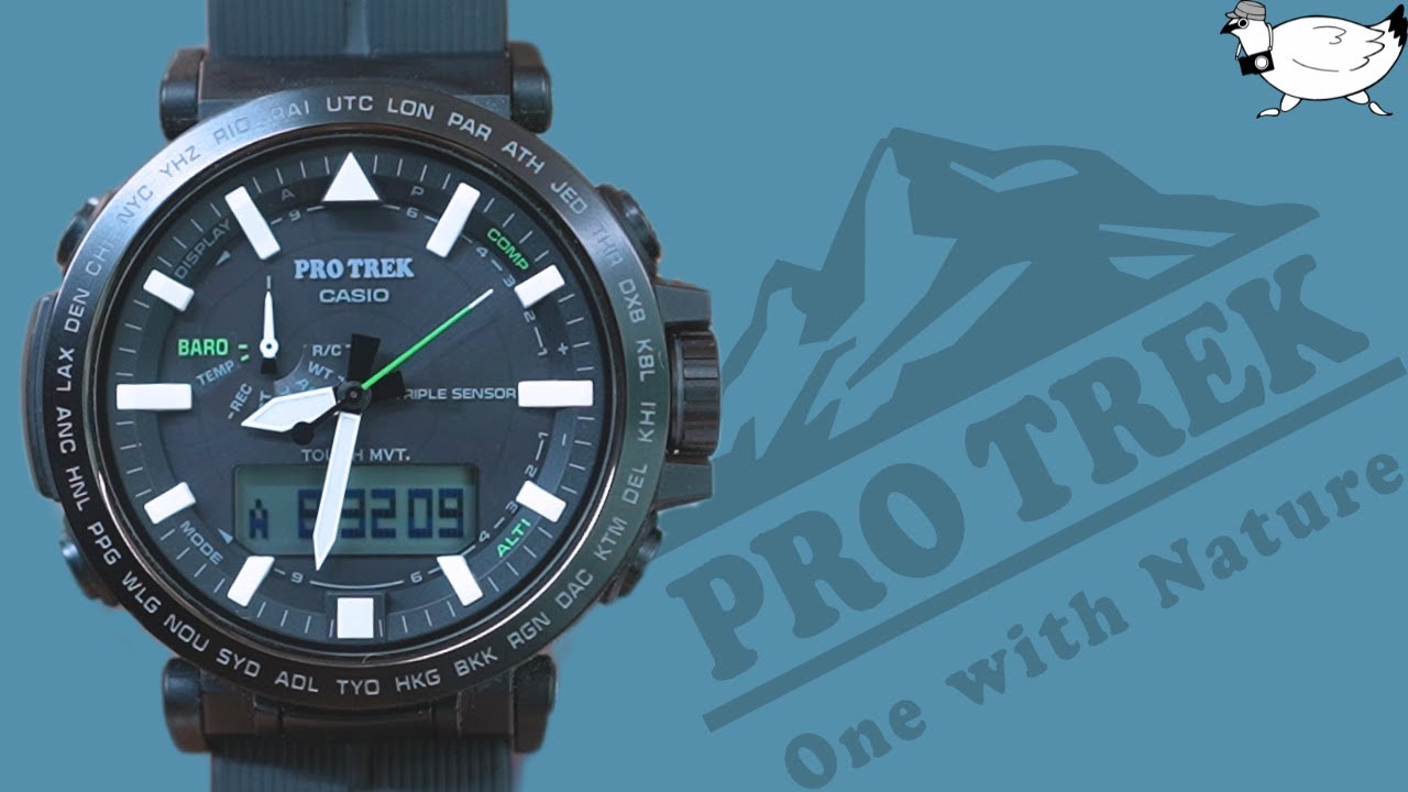 【登山ギア】登山アプリ使うなら時計はアナログでよいかもしれない| with  Climber Line (PRW-6621Y-1JF)