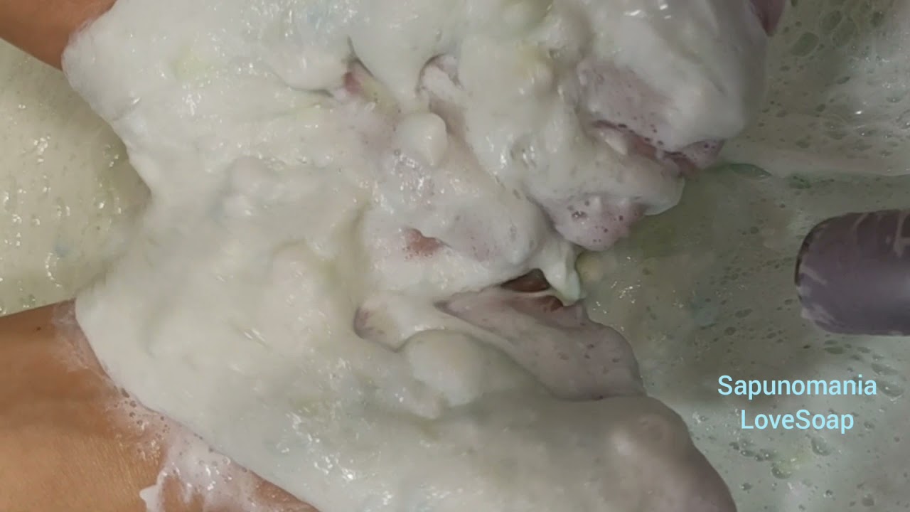 100% soaked mushy soap