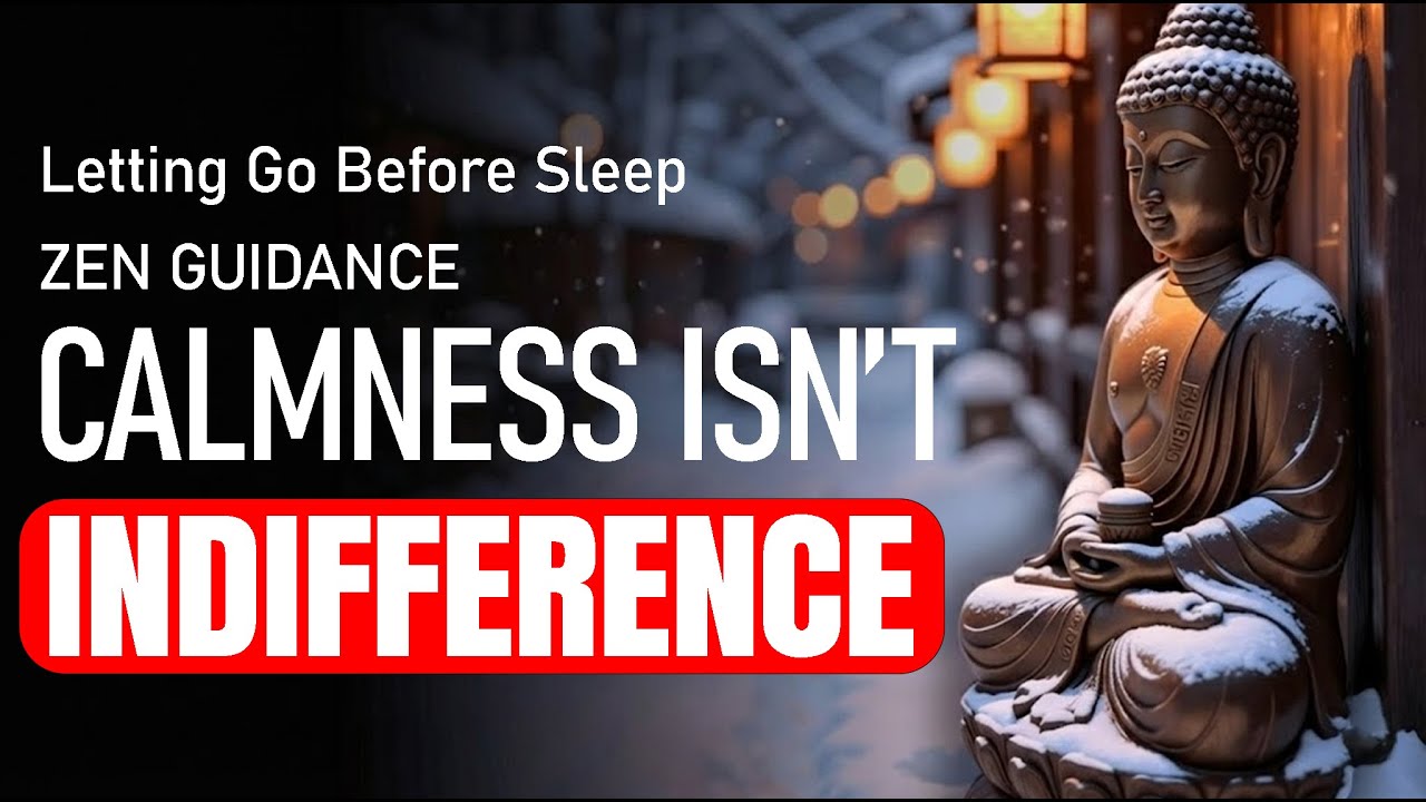 Calmness is not indifference | Zen Stories & Buddhist Wisdom for Sleep