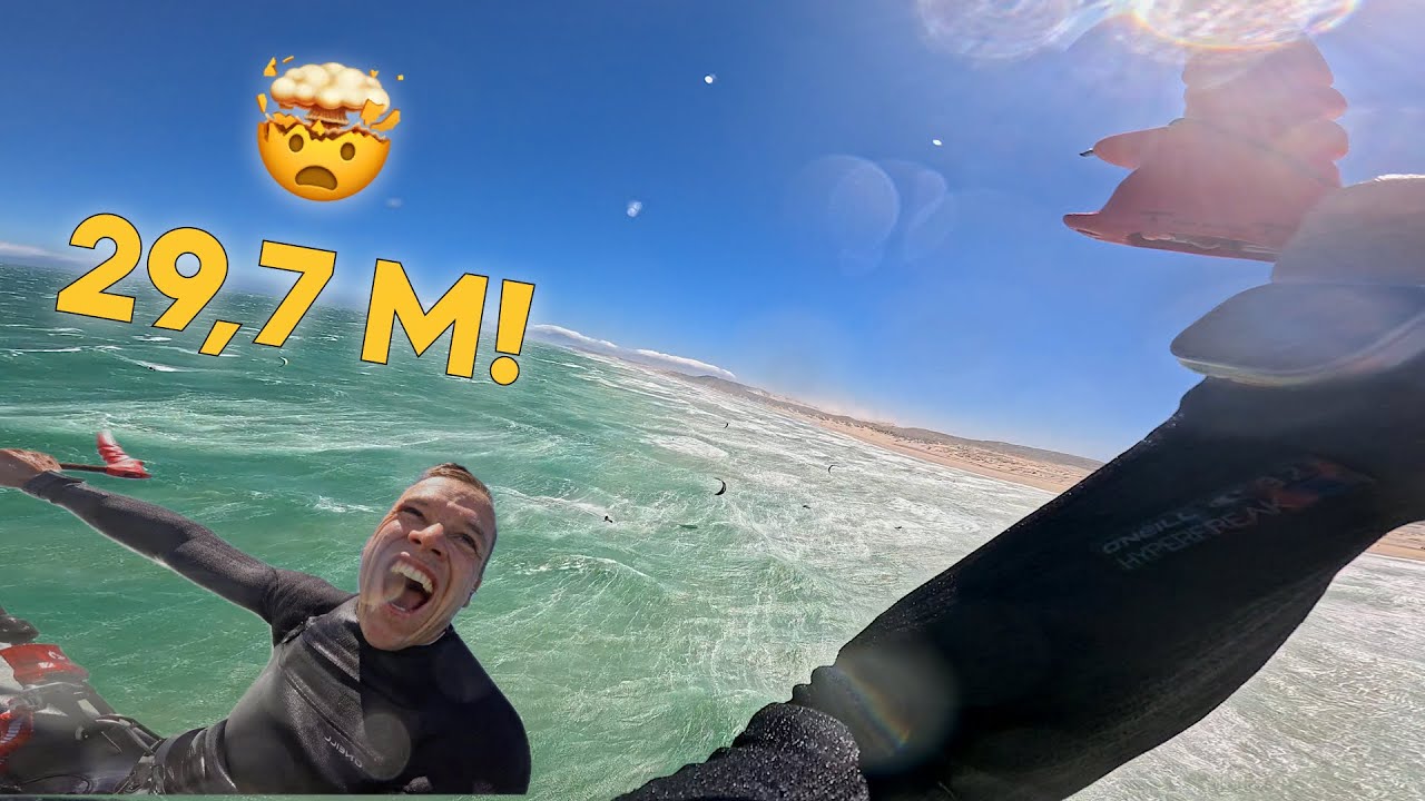 Jumping 29,7 meters in 45+ knots! KEVVLOG